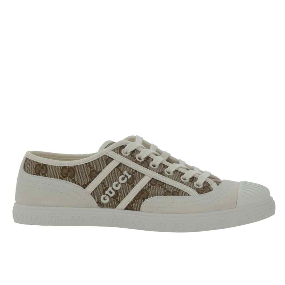 Women's GG Brown Trainer Sneaker