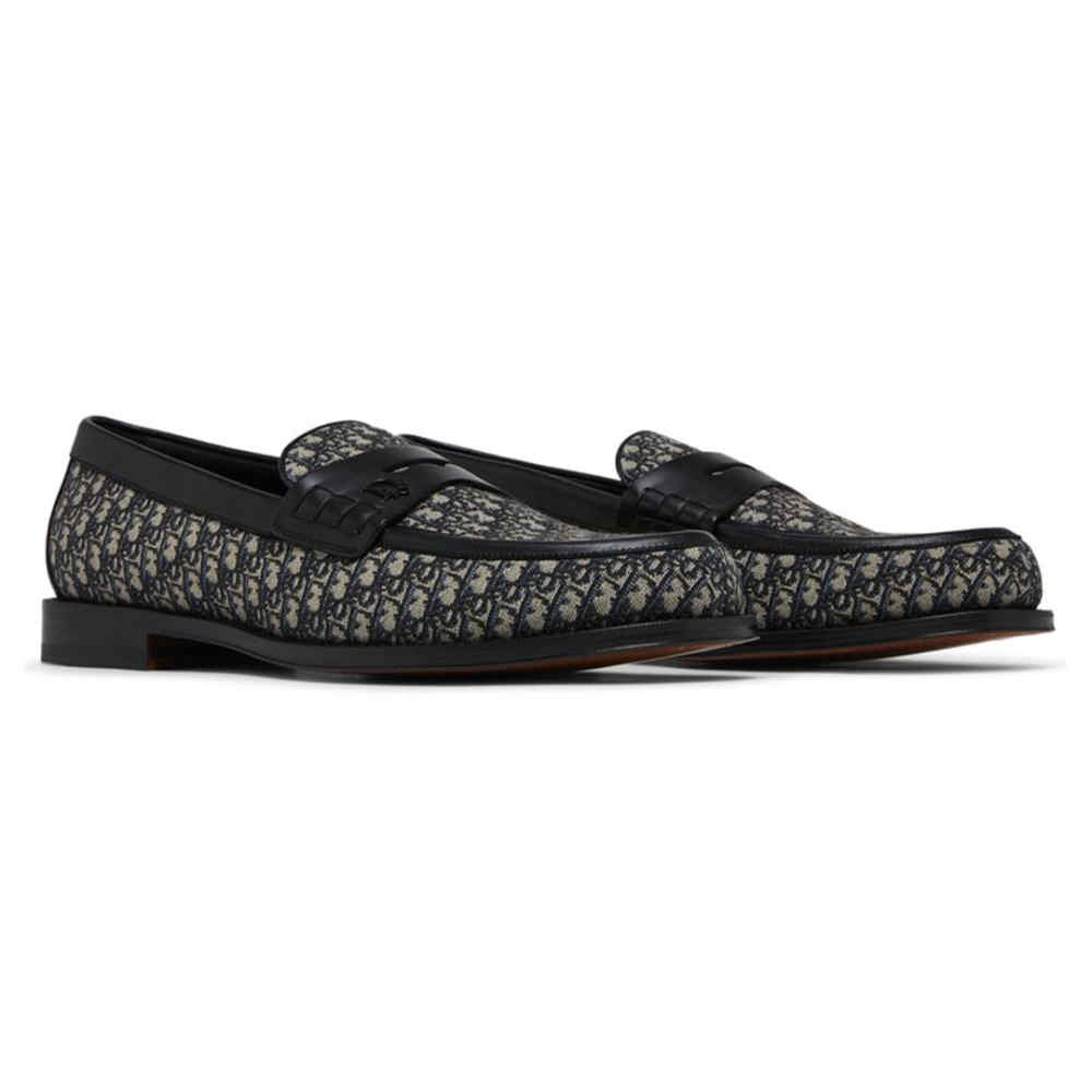 Dior Black Premium Quality Loafers