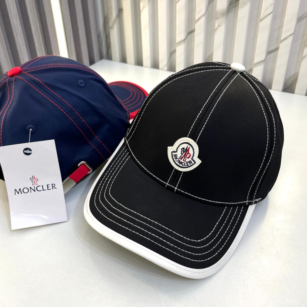 Moncler Logo-Patch Baseball Cap