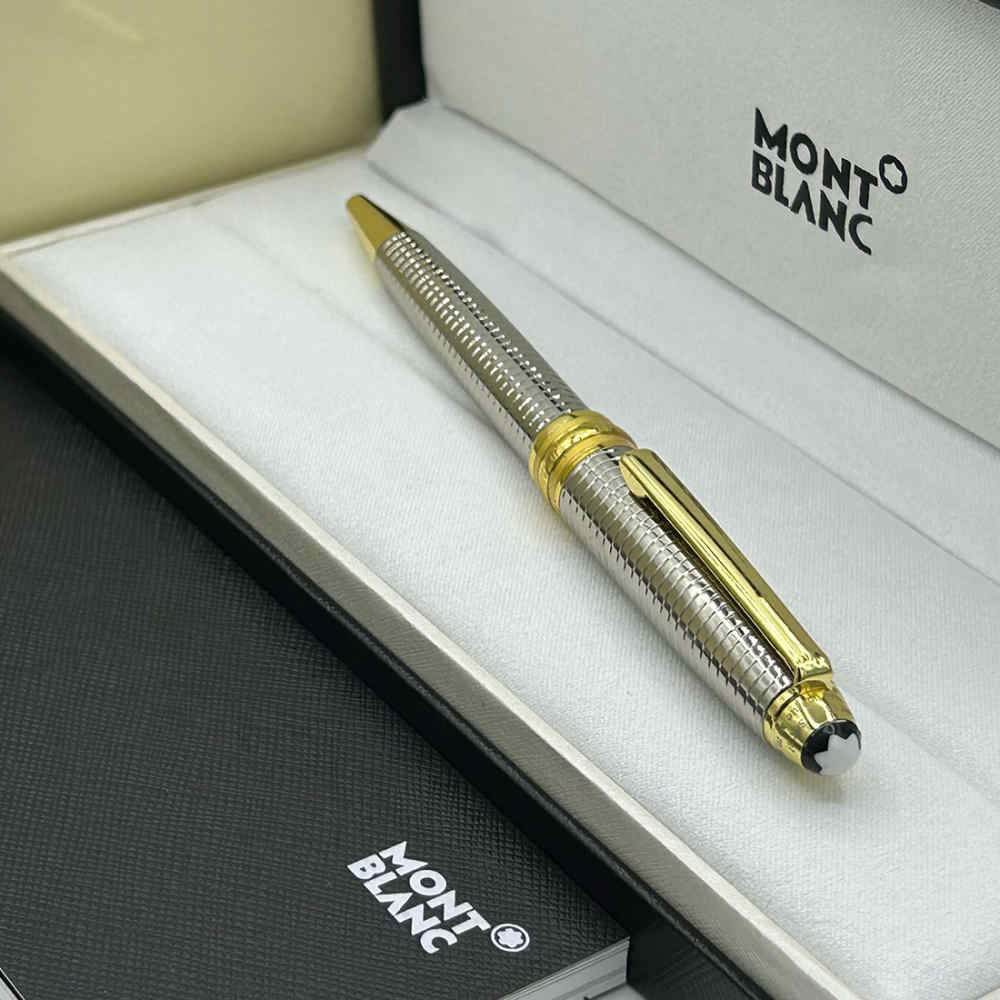 Mont Blanc Silver Premium Writing Pen