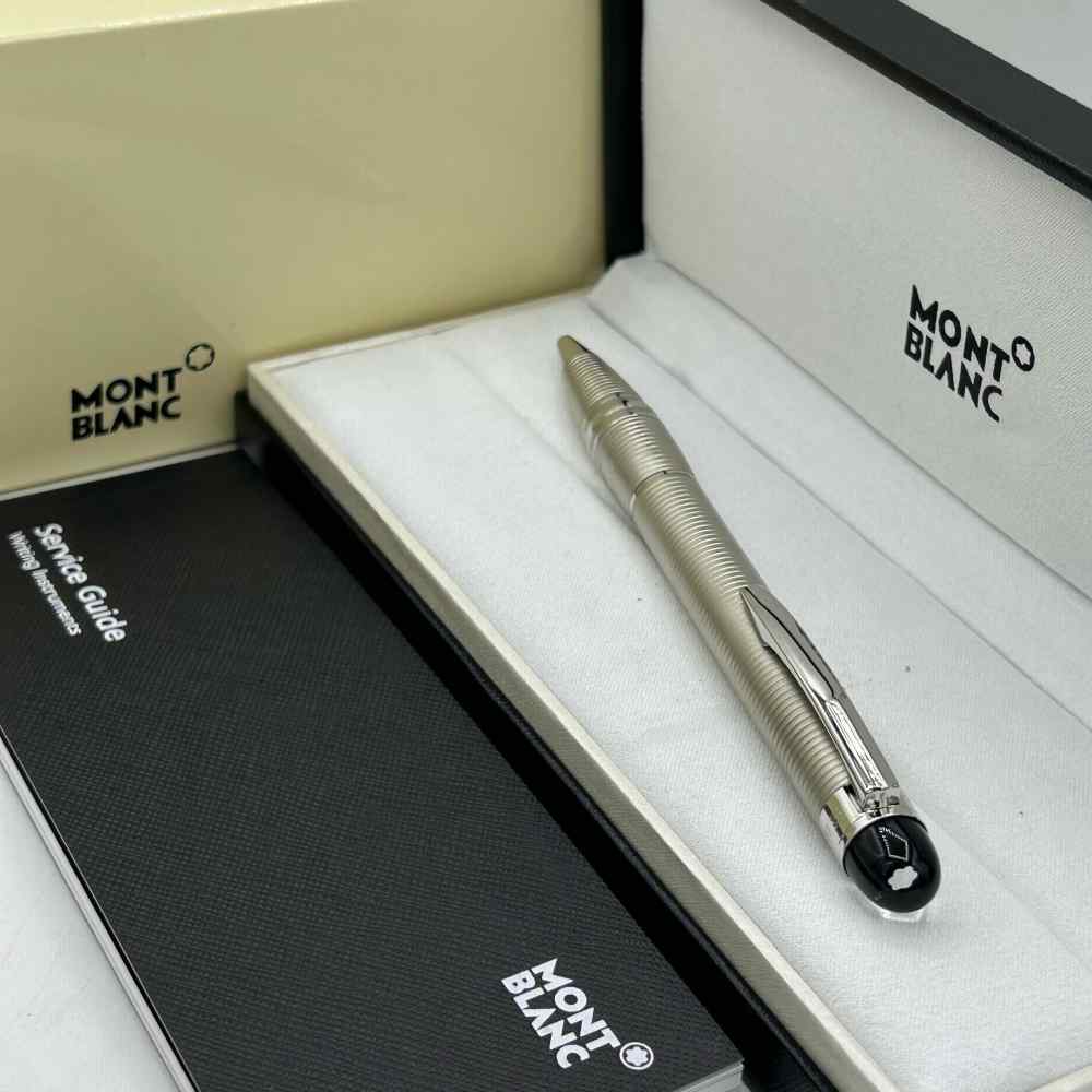 Mont Blanc Silver Premium Writing Pen