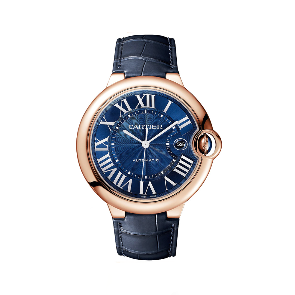 Cartier Ballon Bleu de 18K Rose Gold Watch WGBB0036