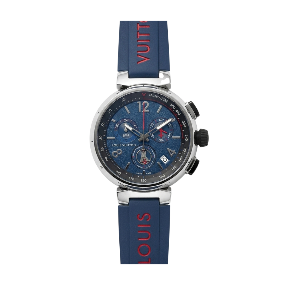 Louis Vuitton Tambour Outdoor Chronograph GMT – QA153 – Men's Watch
