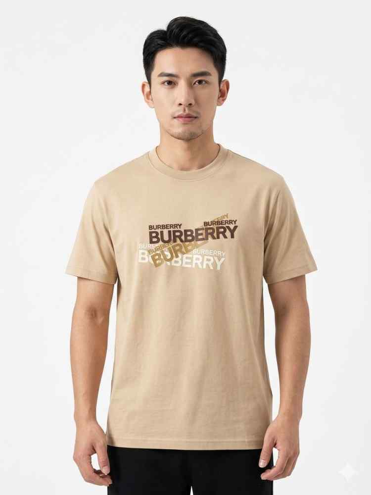 Burberry Brown Premium Exclusive Polo T-shirt