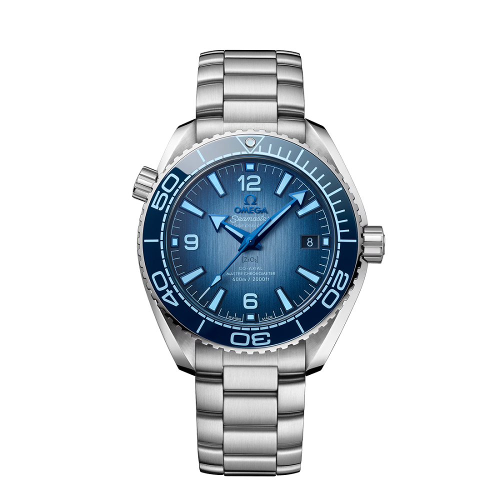 Omega Seamaster Planet Ocean 600M "Summer Blue" Mens Watch 215.30.40.20.03.002