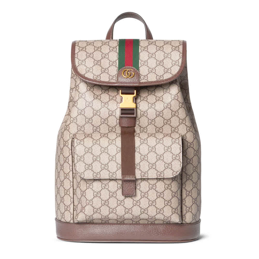 Gucci GG Ophidia Beige Backpack