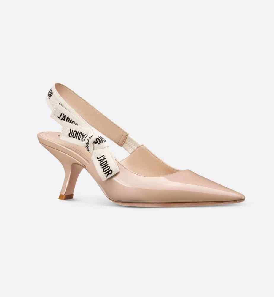 Christian Dior Peach Premium Quality Heels Sandals