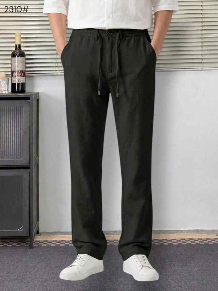 Loro Piana Black Premium Quality Pants