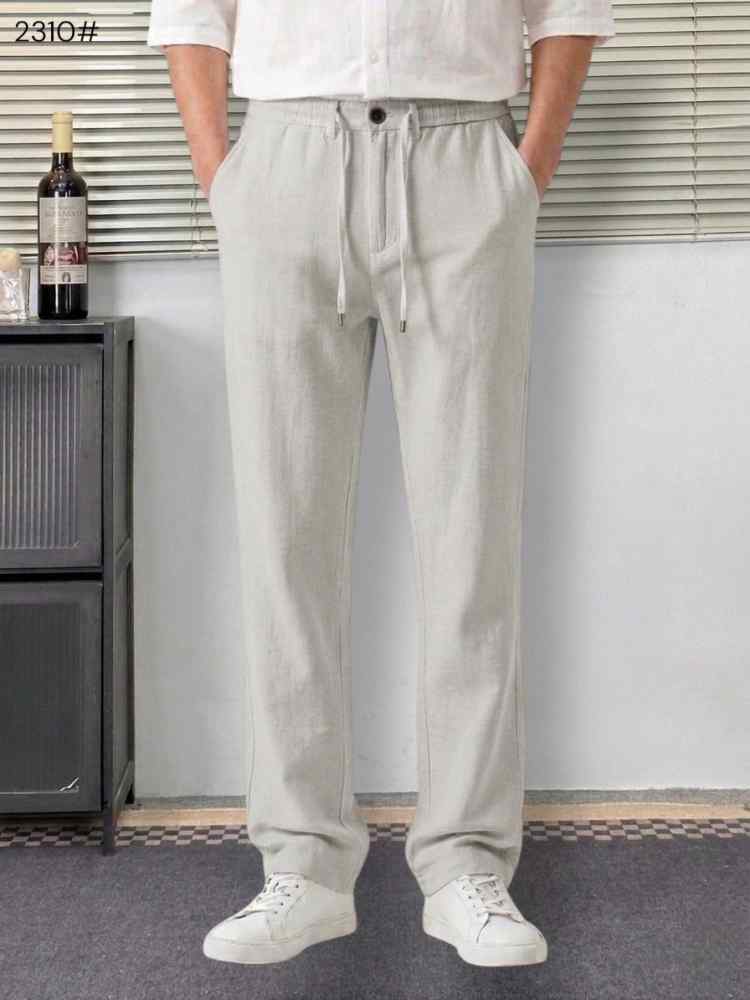 Loro Piana Grey Premium Quality Pants