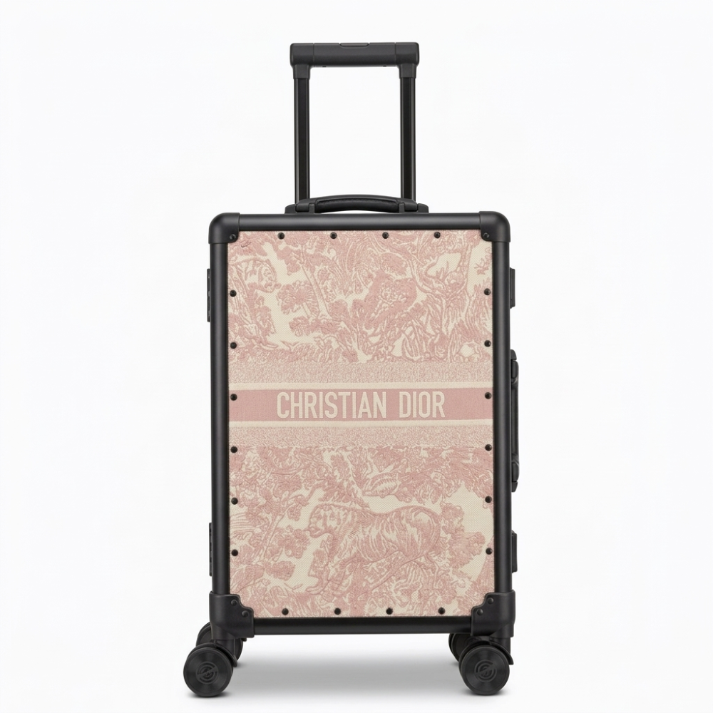 Christian Dior Horizon Cabin Pink Trolley Bag