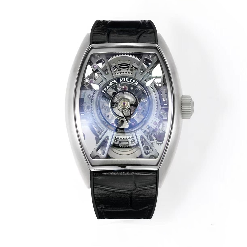 Franck Muller Curvex CX Grand Central Tourbillon Skeleton Watch CX 36 T CTR SQT AC TT