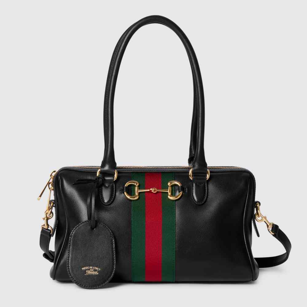 Gucci Borsetto Boston Black Bag