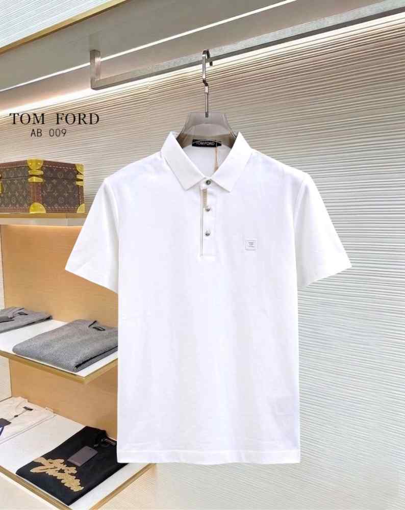 Tom Ford White Premium Cotton T-shirt