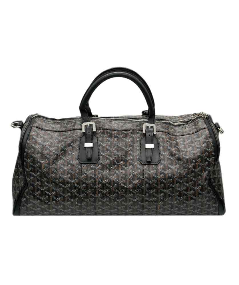 Goyard Boeing 55 Black Duffle Bag