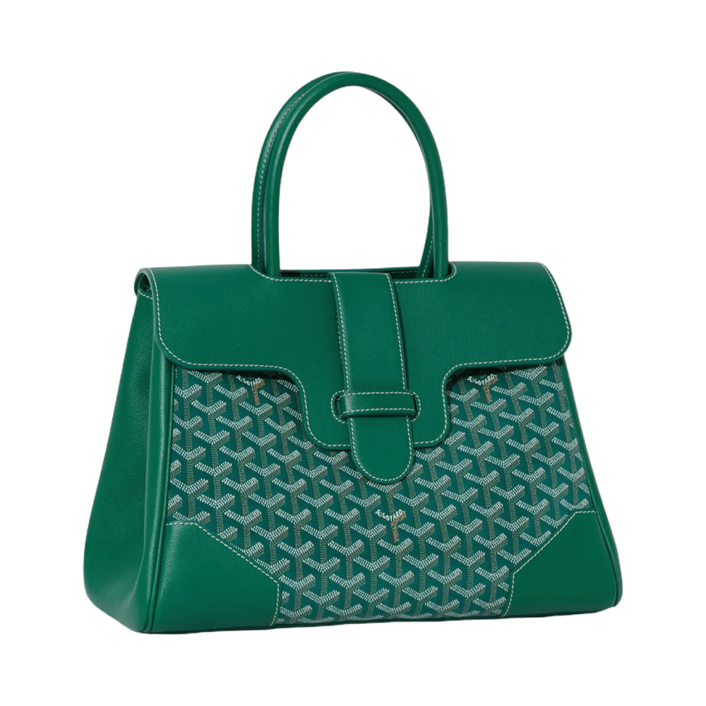 Goyard Saigon Green Handbag