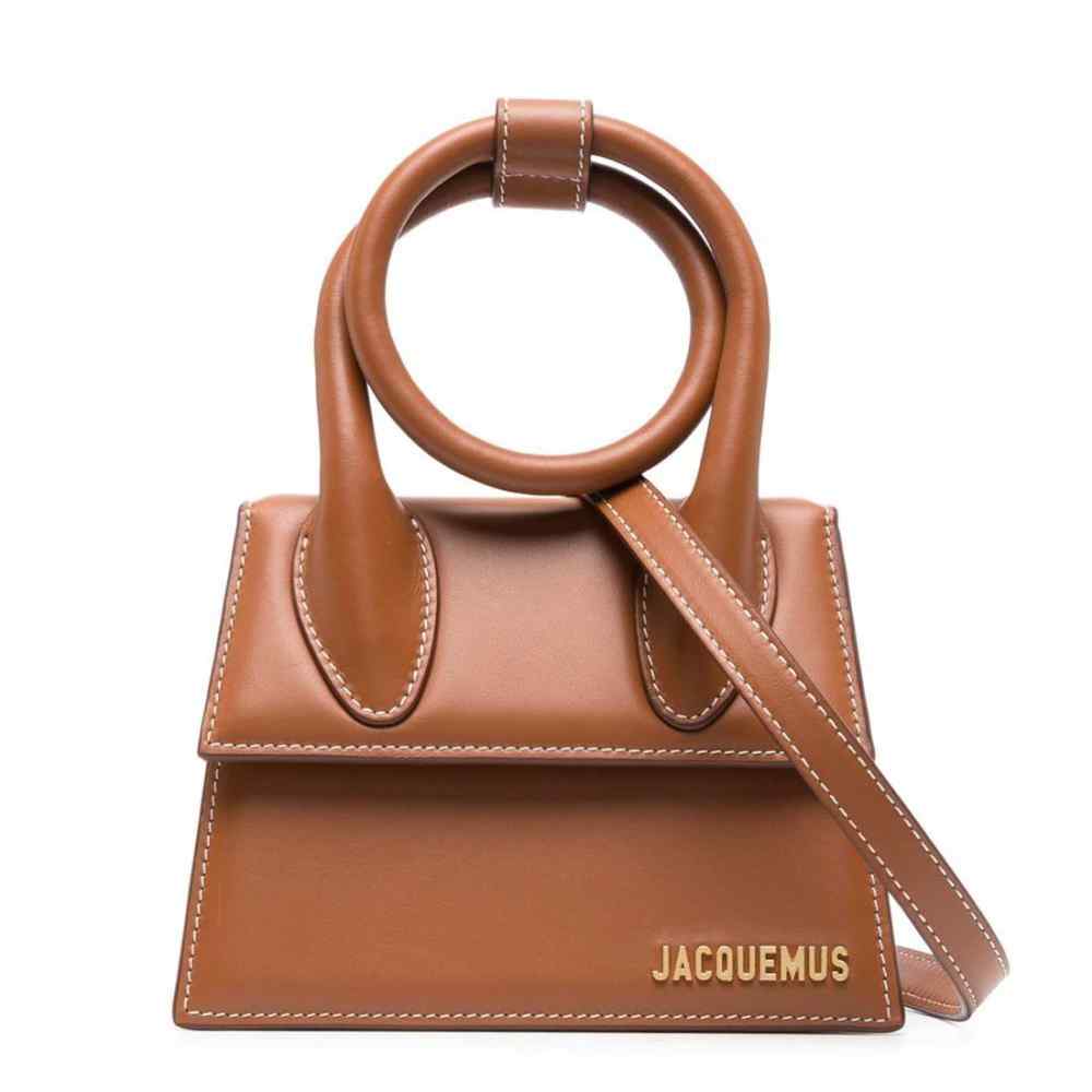 Jacquemus Chiquito Moyen Brown Handbag