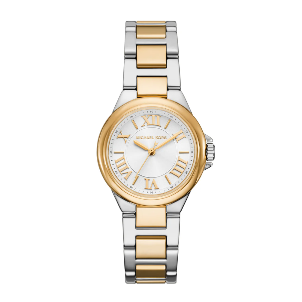 Michael Kors Camille Three-Hand Two-Tone Stainless Steel Watch MK4991