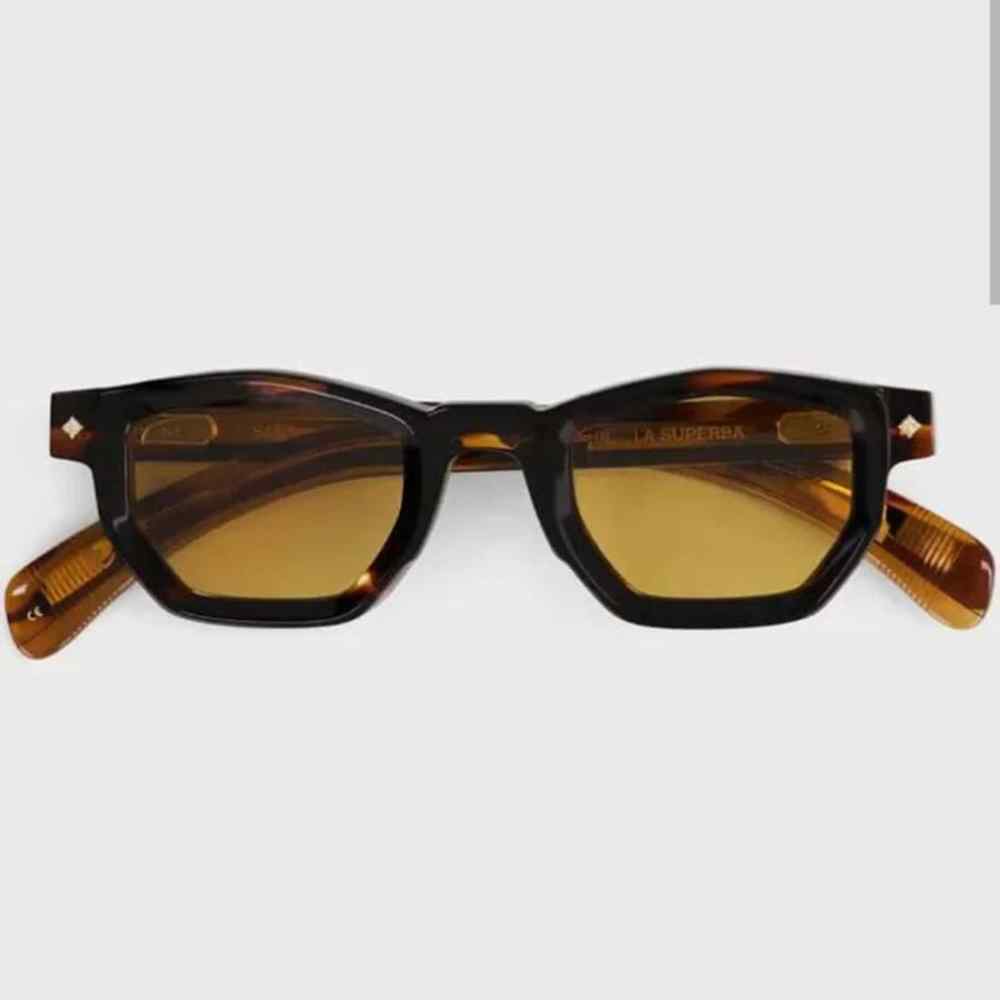 Sato Eyewear La Superba Brown Sunglasses