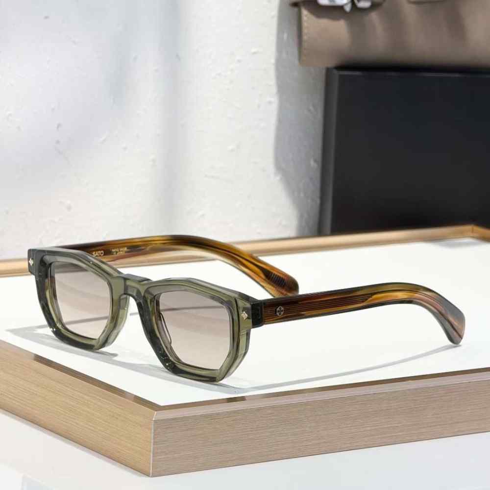 Sato Eyewear La Superba Green Sunglasses