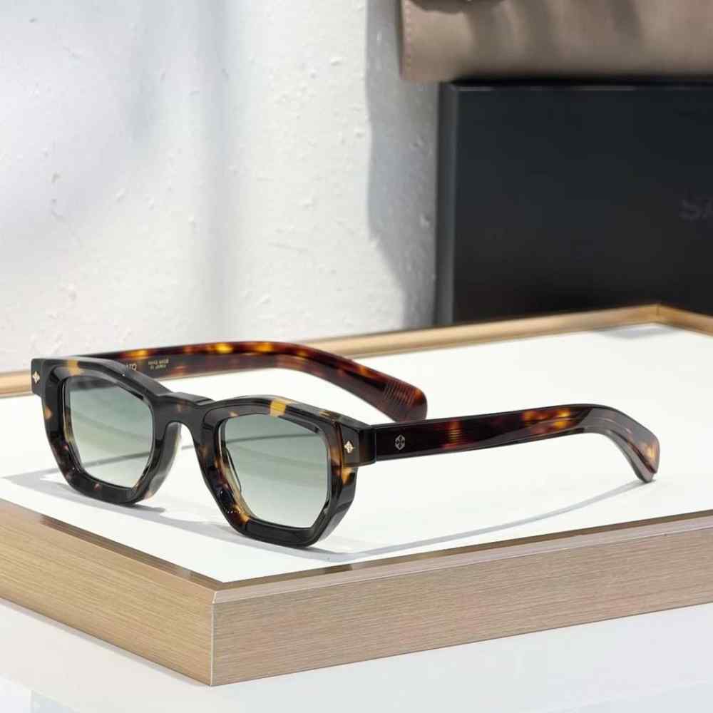 Sato Eyewear La Superba Blue & Brown Sunglasses