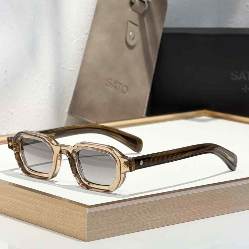 Sato Eyewear Almach Beige Sunglasses