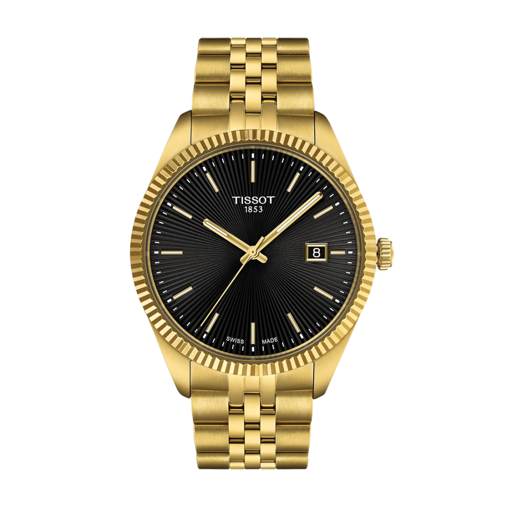 Tissot Ballade Quartz Black Dial Mens Watch T156.410.33.051.00
