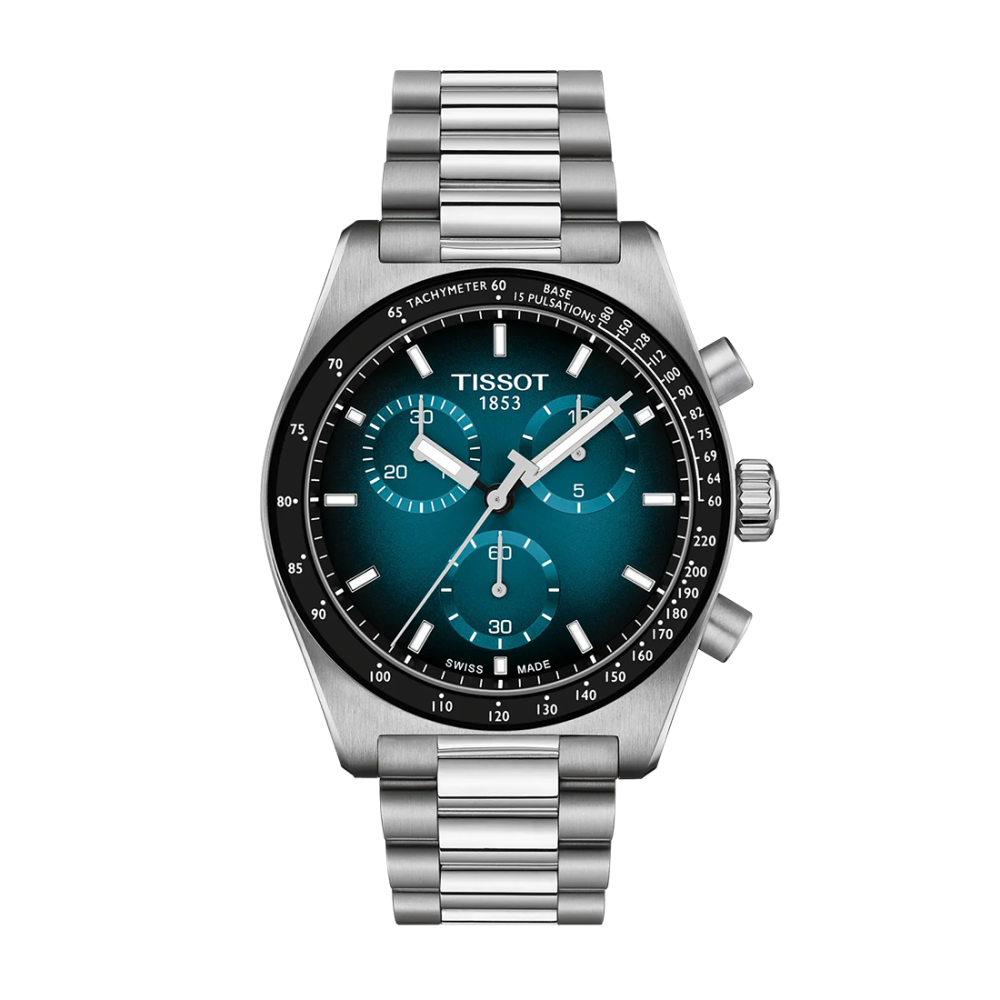 Tissot PR516 Quartz Chronograph Blue Gradient Dial Watch T149.417.11.041.01