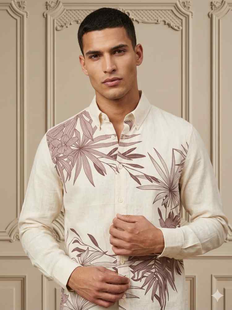 Zara Red Premium Qaulity Cotton Shirt