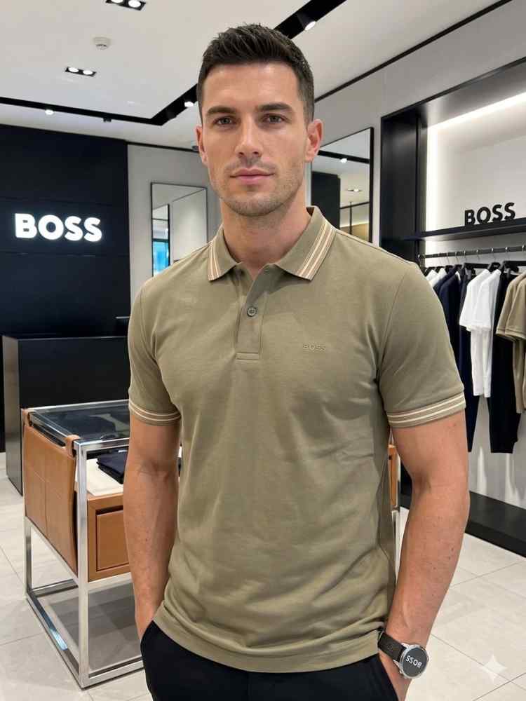 Hugo Boss Green Premium Quality Tees