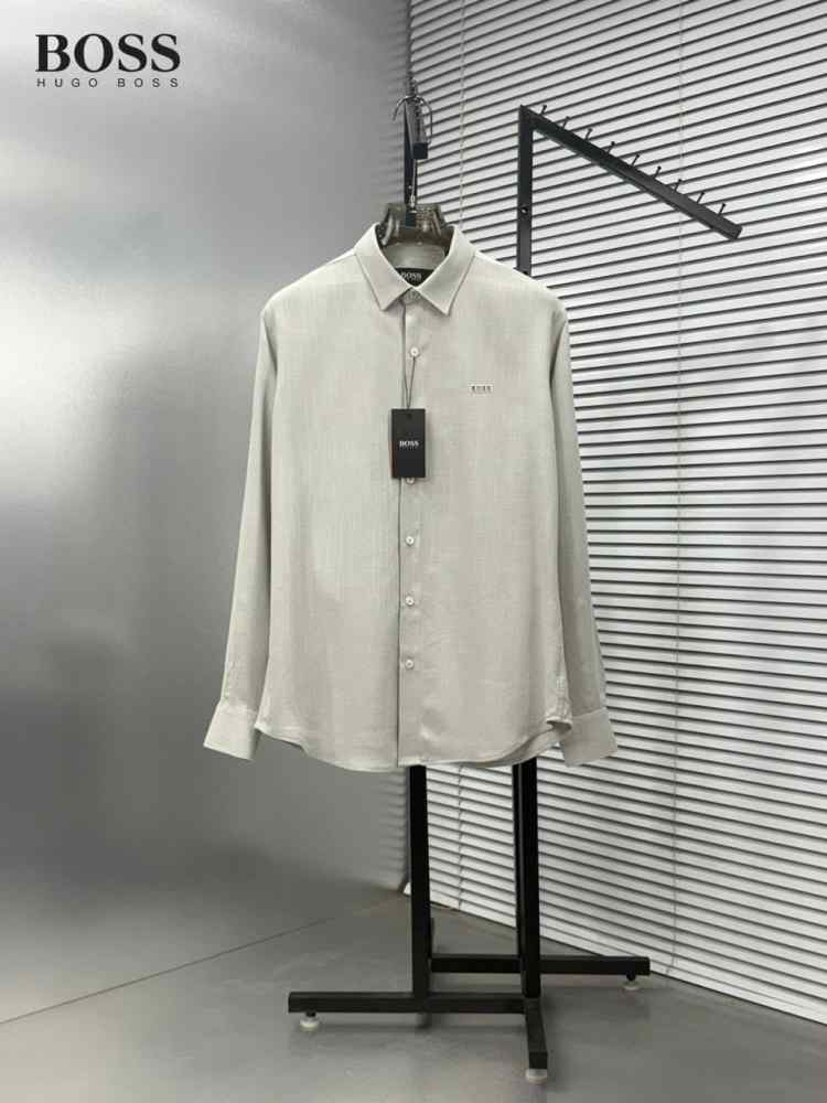 Hugo Boss Grey Premium Quality Shirt