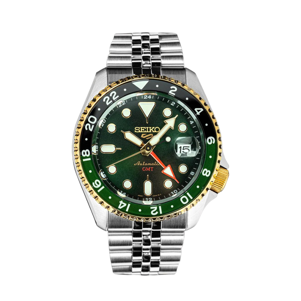 Seiko 5 Sports Forest Green Sunrise Limited Edition Watch SSK050K1