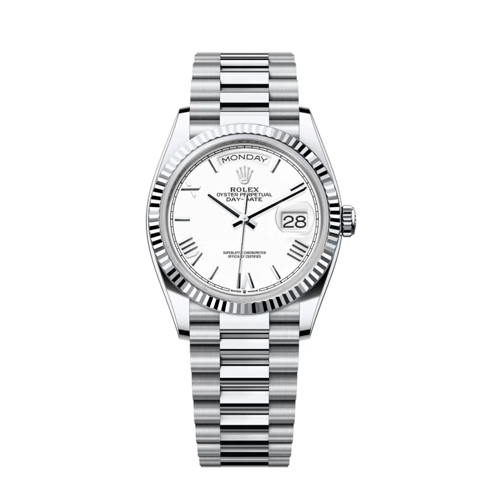 Rolex Day-Date 40 in 18k White Gold Watch 228239