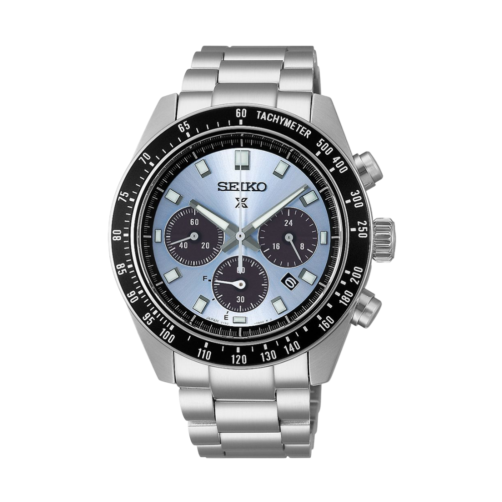 Seiko Prospex Speedtimer Solar Chronograph "Crystal Trophy" Watch SSC935P1