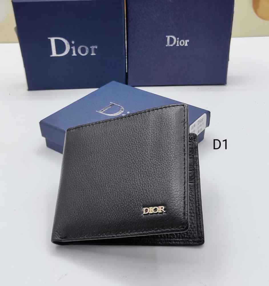 Doir Black Premium Compact Wallet