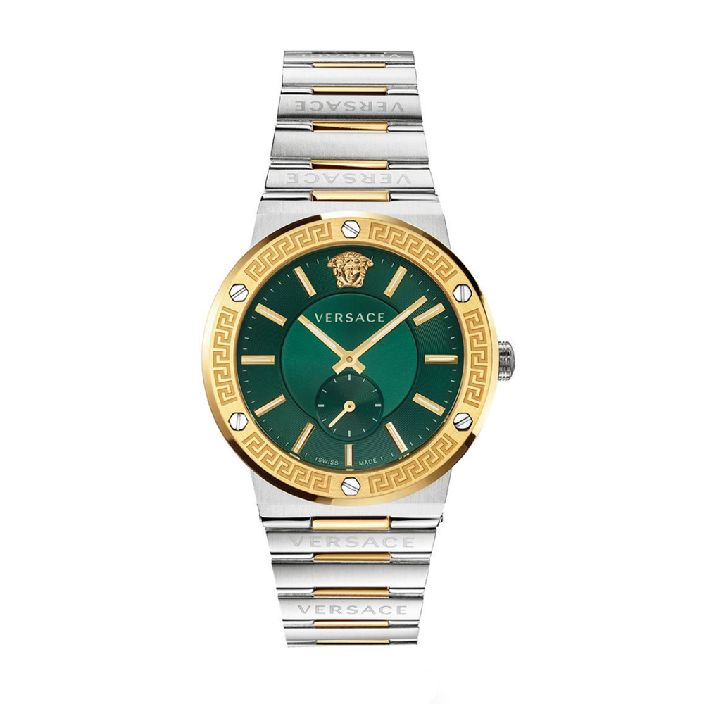 Versace Greca Logo Men's Two-Tone Watch VEVI00420