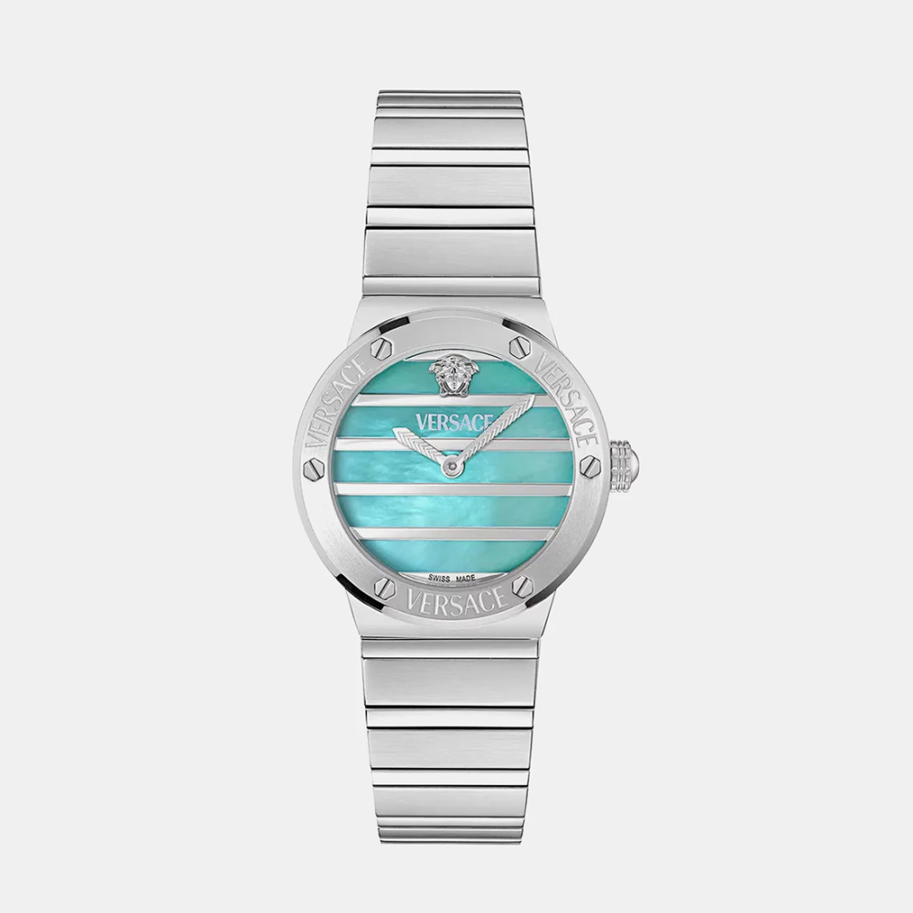 Versace Greca Logo Pearl Stainless Steel Watch VE0S00225