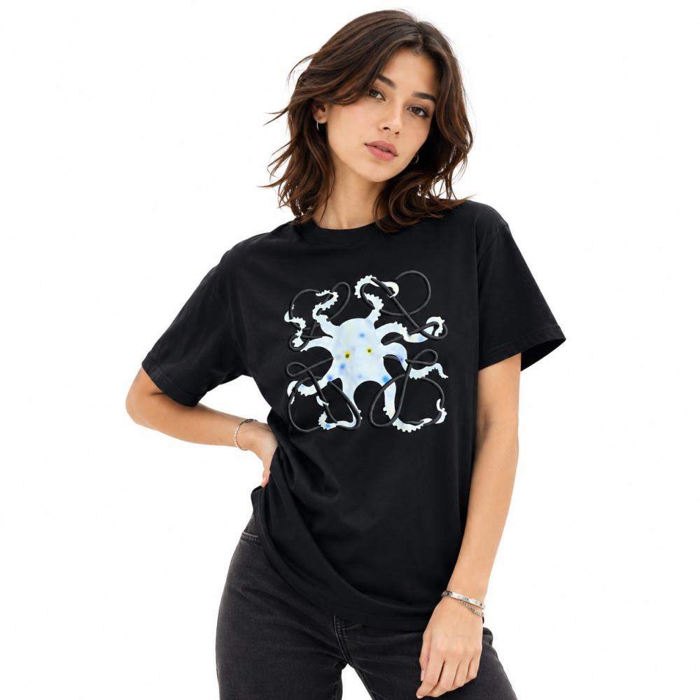 Loewe x Suna Fujita Black Premium Quality T-Shirt