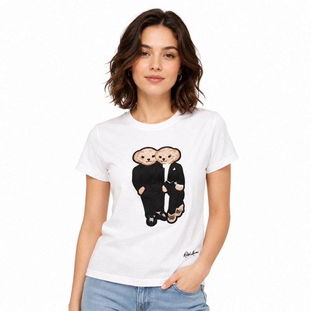 Ralph Lauren White Premium Quality Women T-shirt