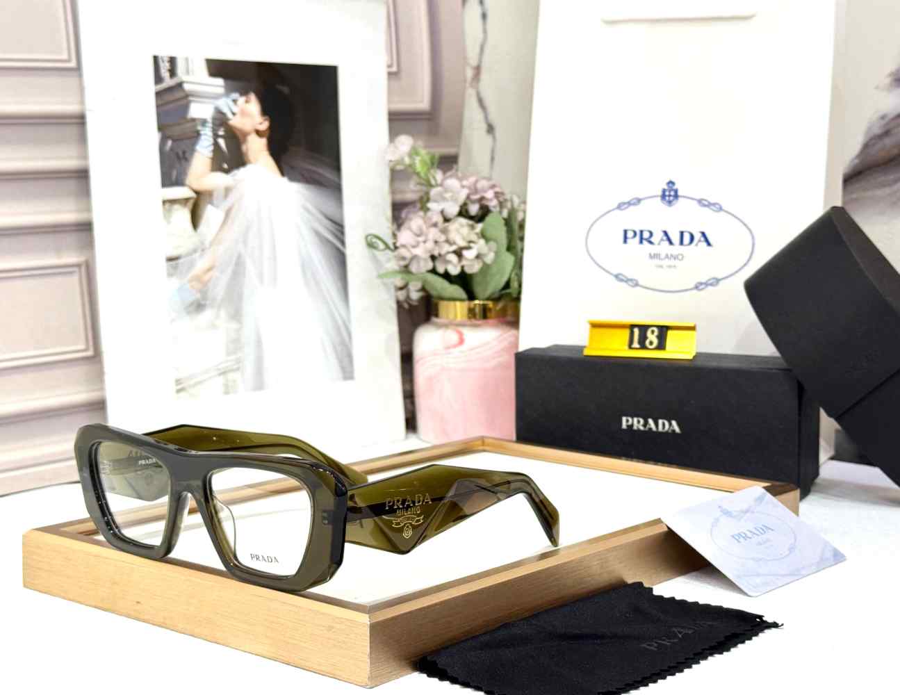 Prada Green Luxury Sunglasses