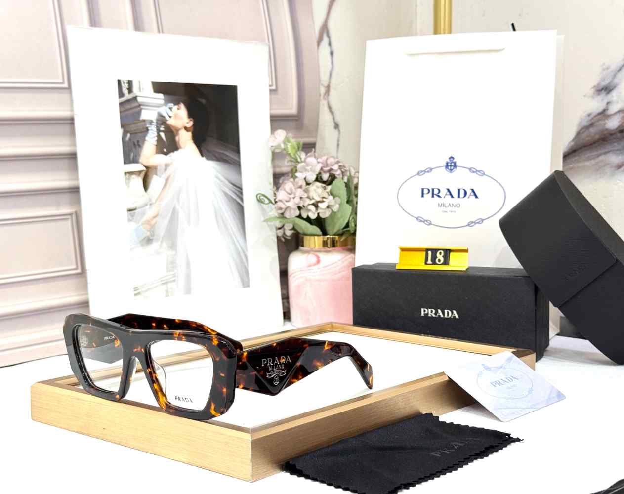 Prada Brown Luxury Sunglasses