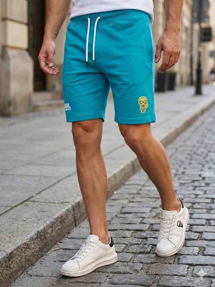 Karl Lagerfeld Blue Premium Quality Shorts