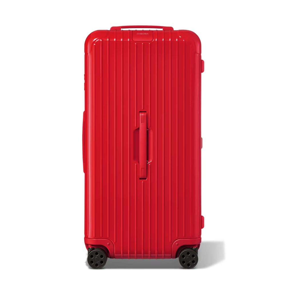 Rimowa Red Essential Trunk Plus Trolley Bag