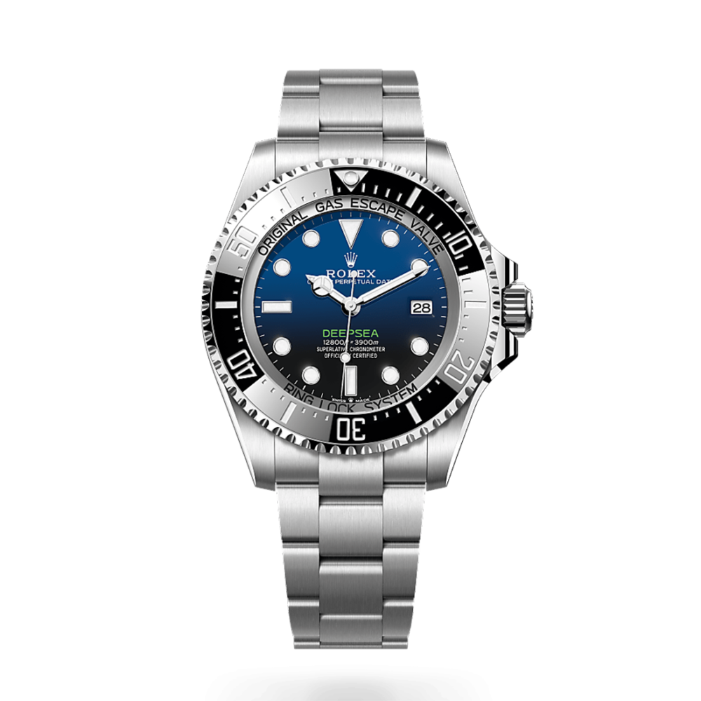 Rolex Deepsea Oyster, Oystersteel D-Blue Dial Watch M136660-0005