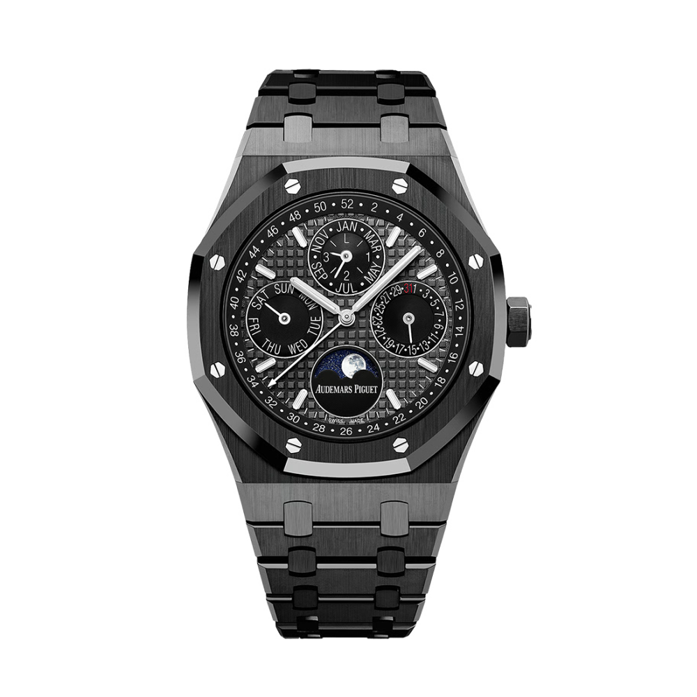 Audemars Piguet Royal Oak Perpetual Calendar Black Dial Watch 26579CE.OO.1225CE.01