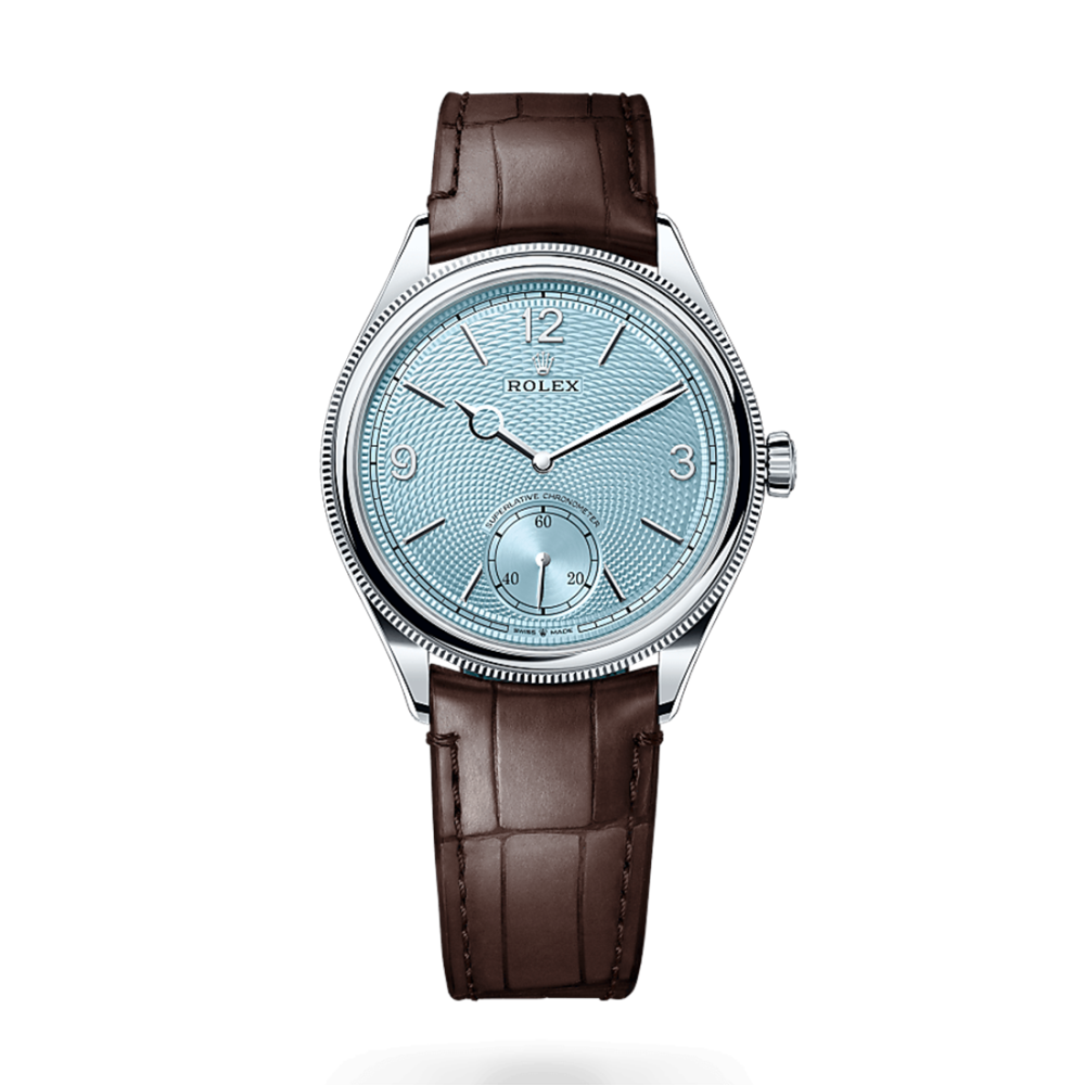 Rolex Perpetual 1908, Platinum 39 Blue Dial Watch M52506-0002