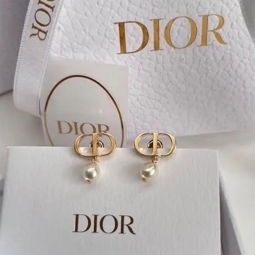Dior Petit CD Earrings E1520PTCRS_D301