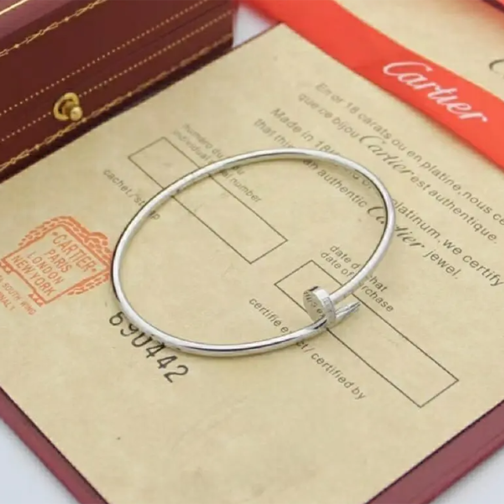 Cartier Juste un Clou White Gold Bracelet CRB6066117