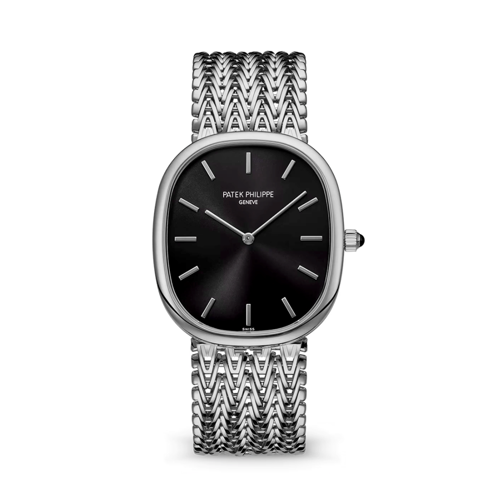 Patek Philippe Ellipse "Grande Taille" Black Dial Watch 5738/1G-001