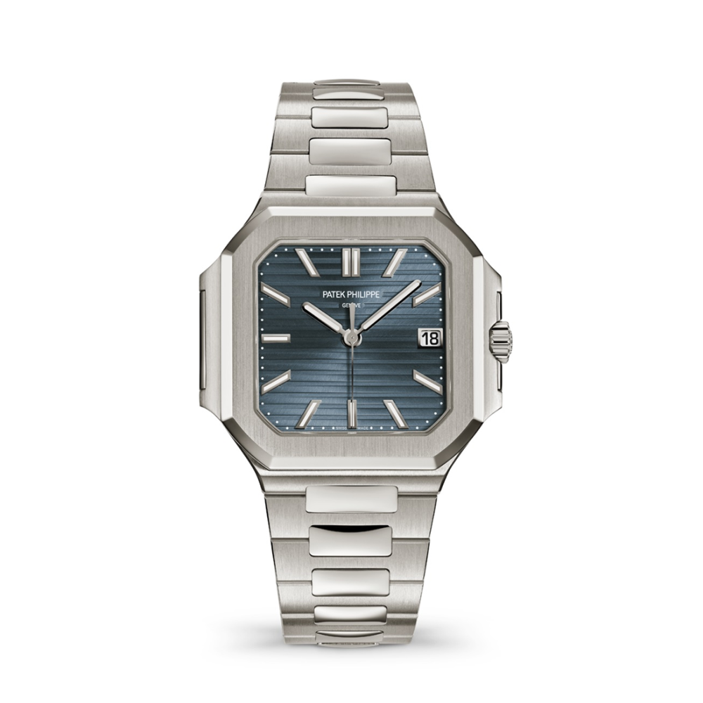 Patek Philippe Cubitus 7128/1G-001 White Gold Blue Dial Watch