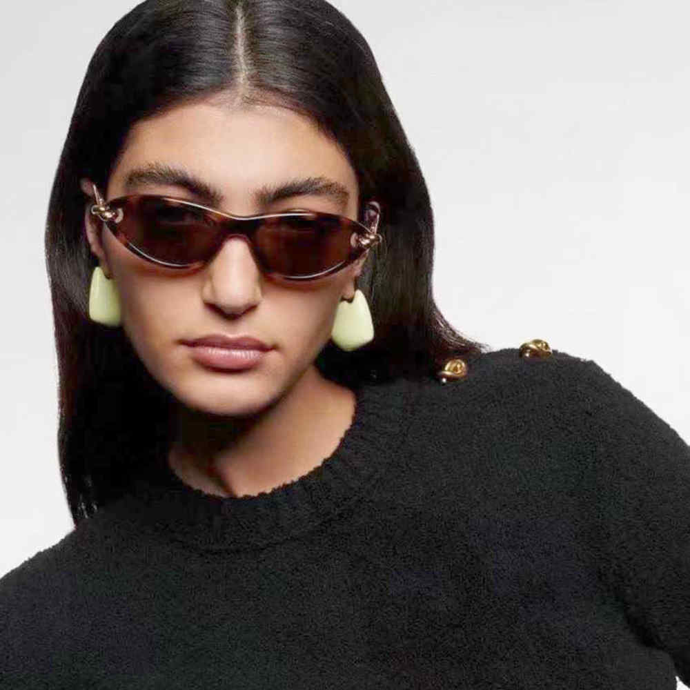 Bottega Veneta Knot Cat Eye Sunglasses BV1390S